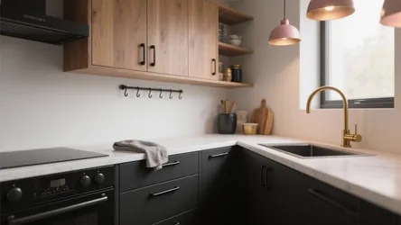 5 Bold Kitchen Hardware Ideas in Black