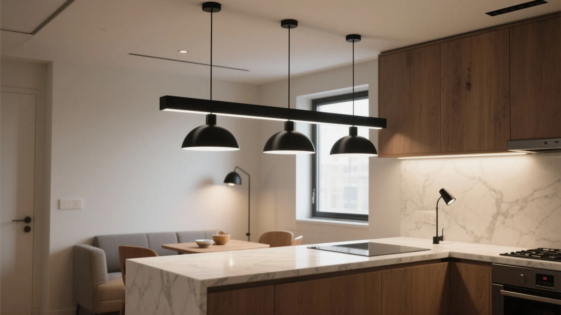 5 Kitchen Lighting Ideas in Black: How to use black kitchen lighting to elevate small spaces with practical tips from a senior designer