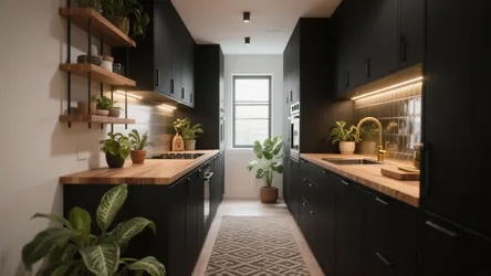 5 Chic Ideas for Black Kitchens