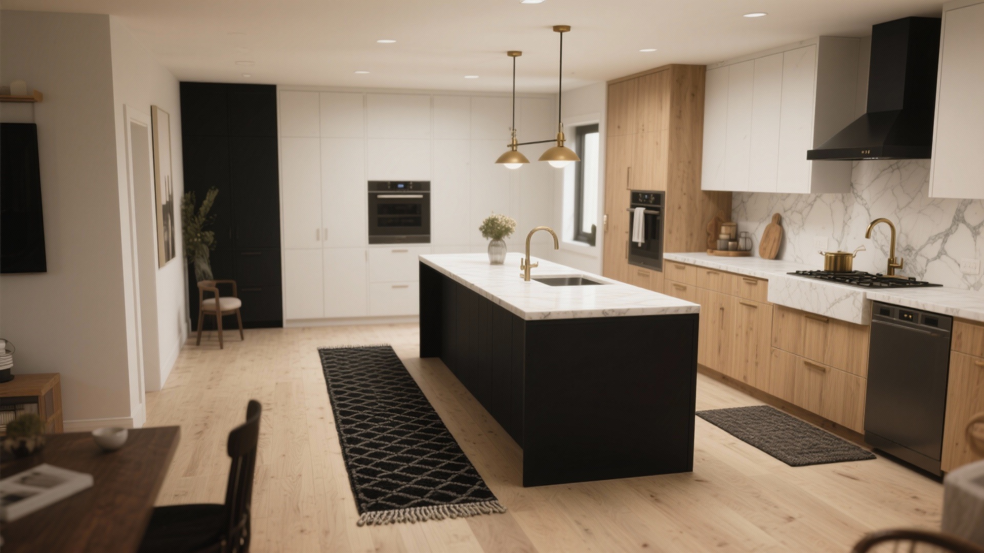 Black Kitchen Rugs: 5 Ideas