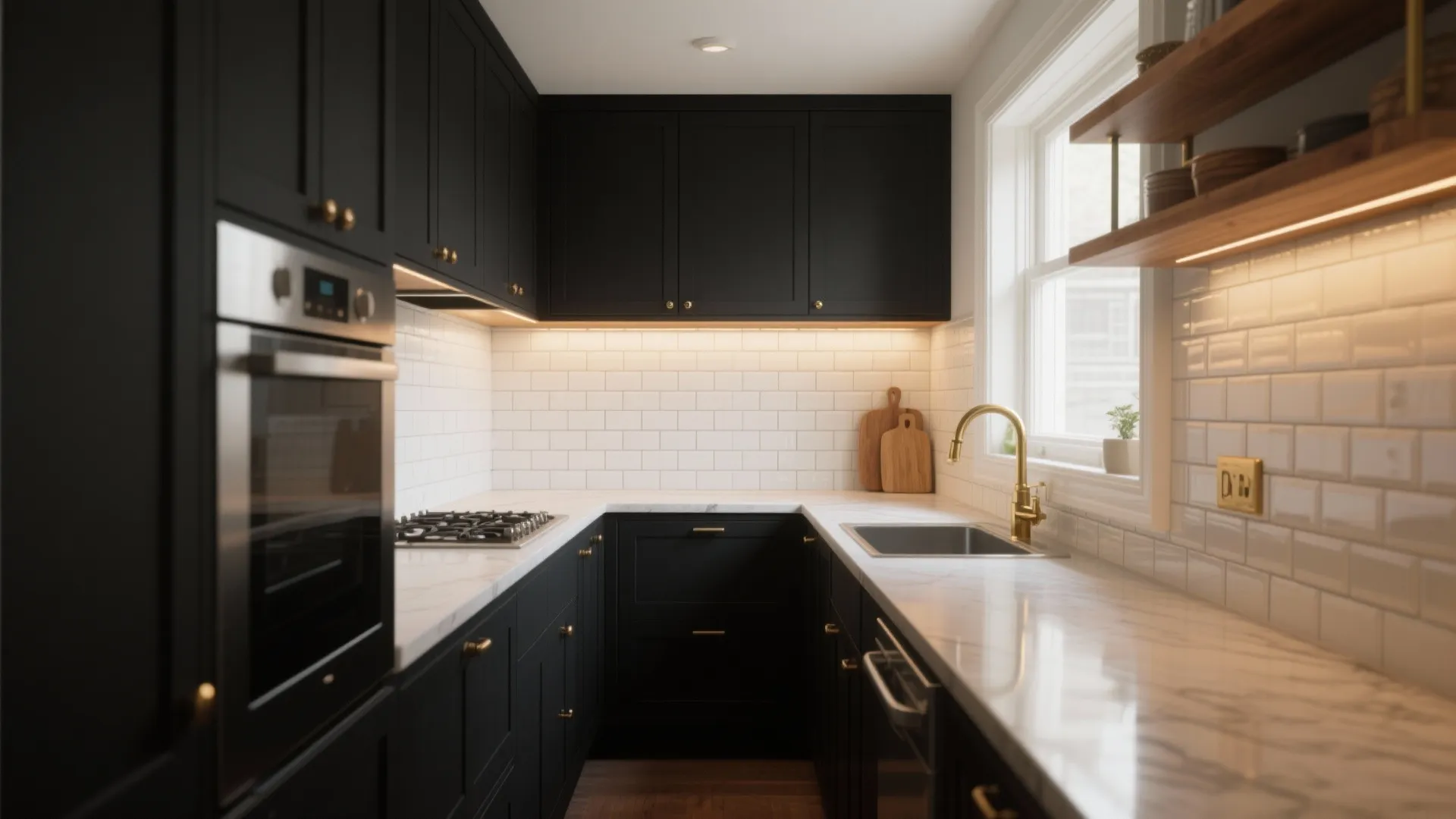 5 Bold Ideas for Black Kitchen Cabinets: Creative ways to pair black kitchen cabinets with backsplash in small and large kitchens