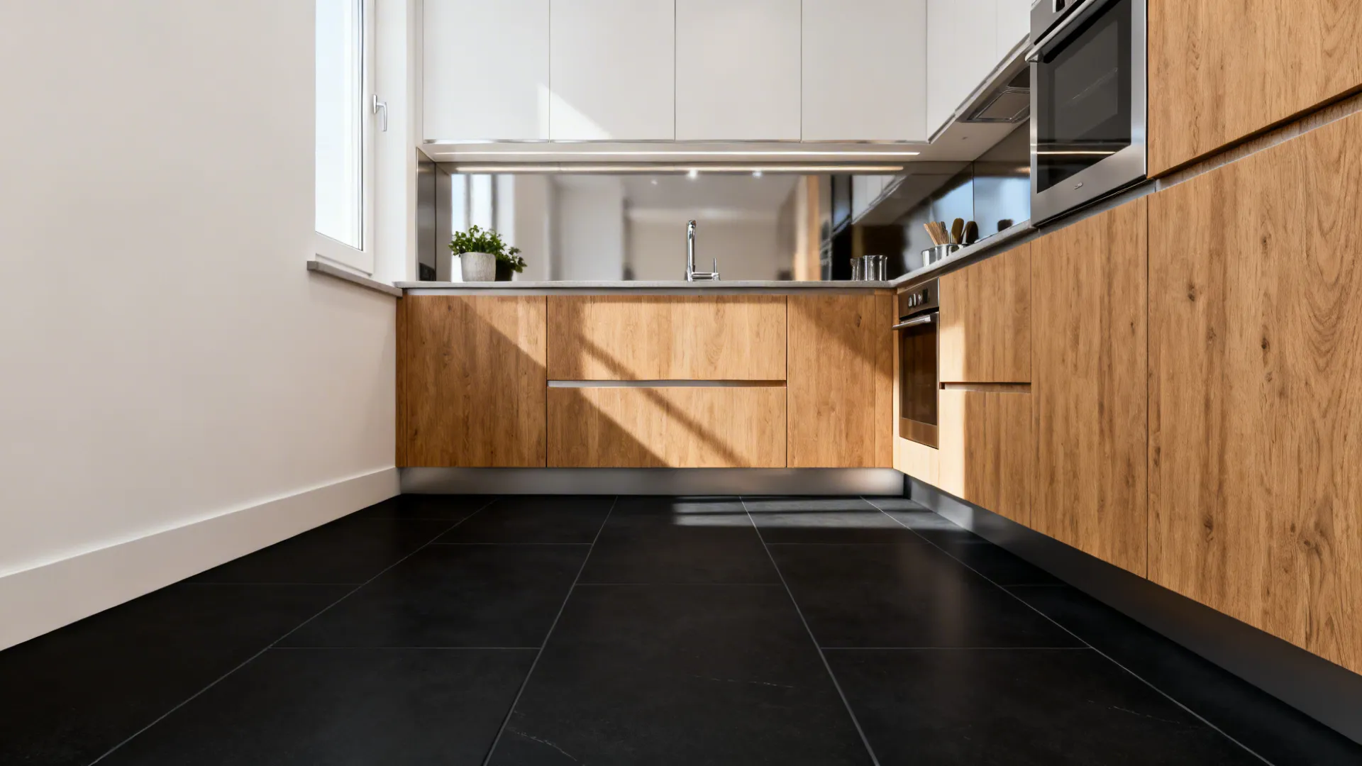 5 ideas for black kitchen floor tiles