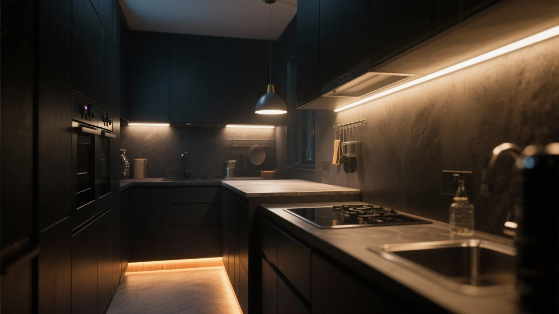 5. Lighting is everything — task, ambient, and accent