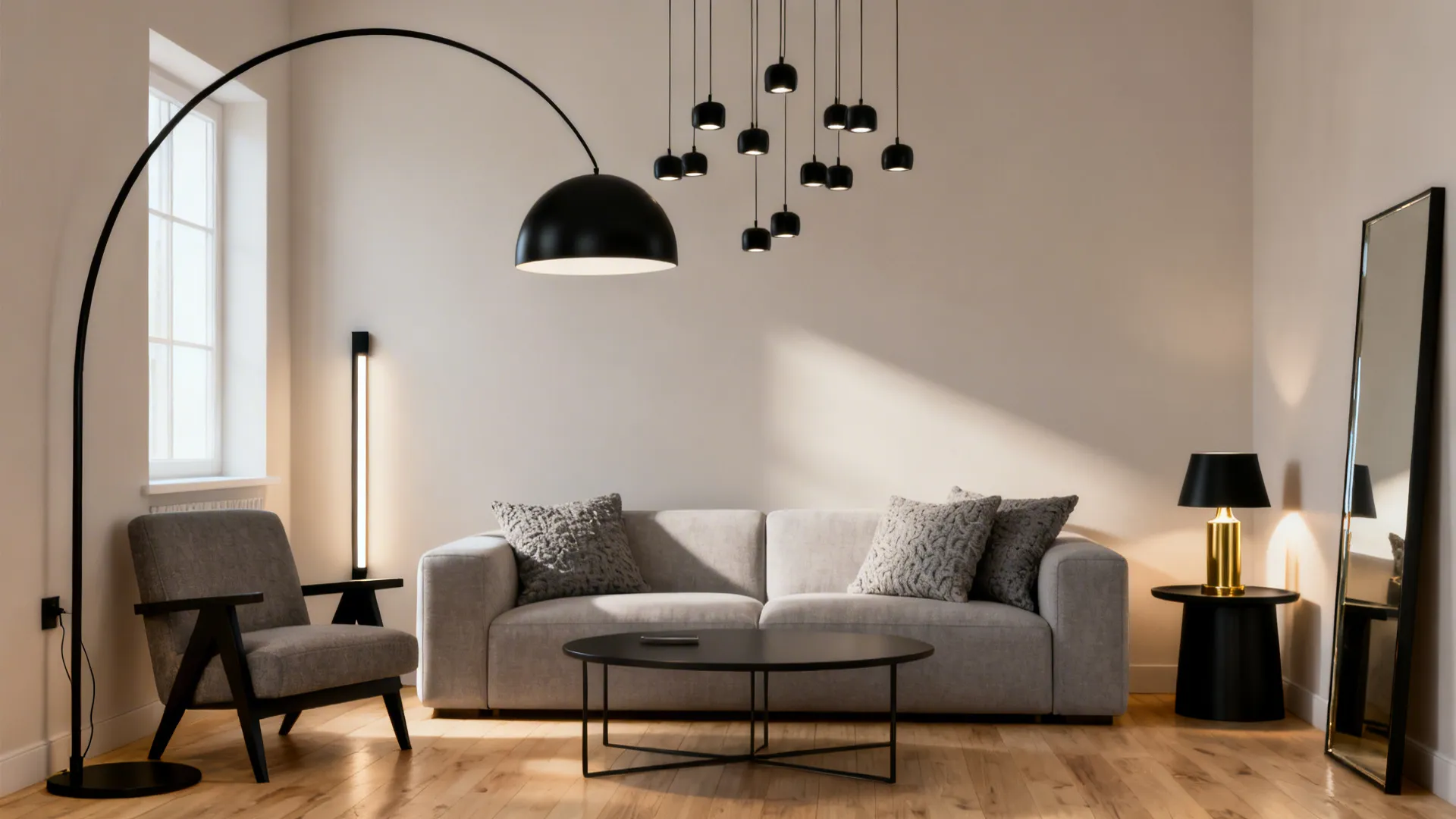 5 Modern Black Lamp Ideas for Living Rooms