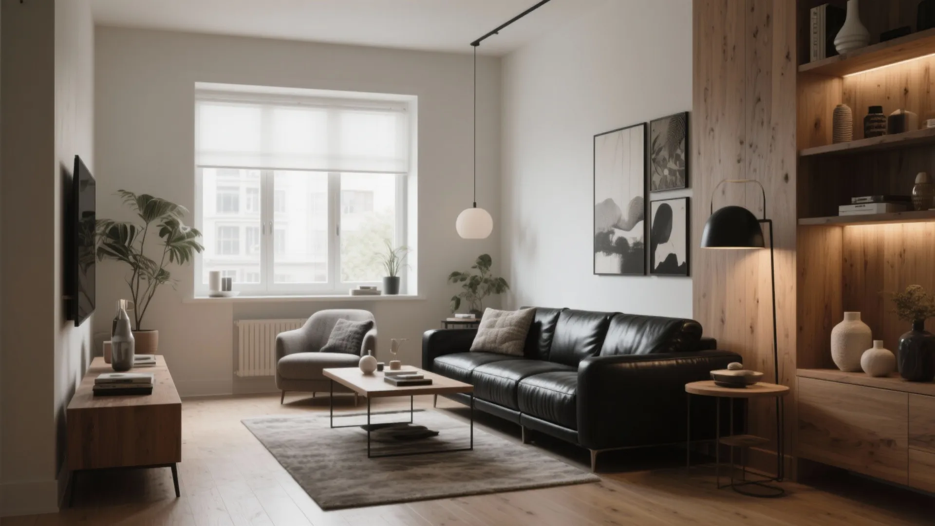10 Black Leather Living Room Ideas for a Stylish Space: My personal tips to style a black leather sofa without making your living room look too dark