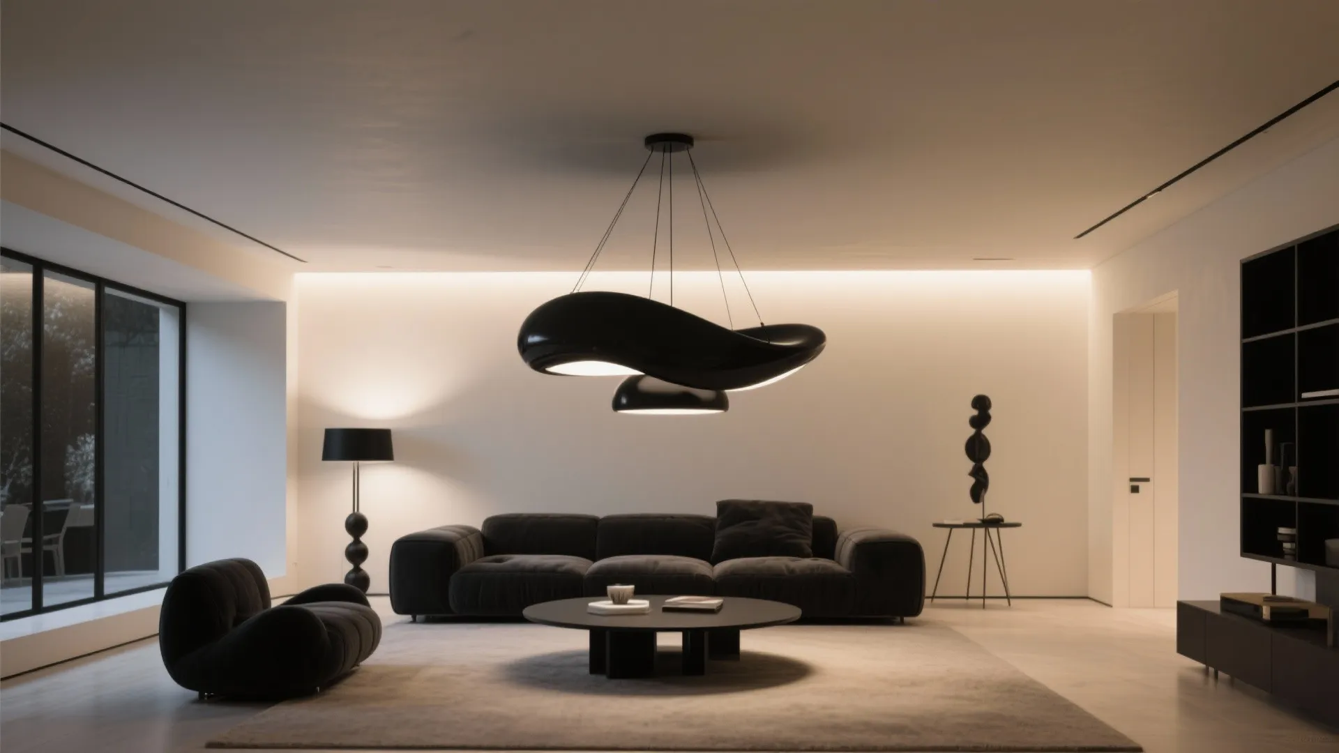 Statement Black Light Fixture