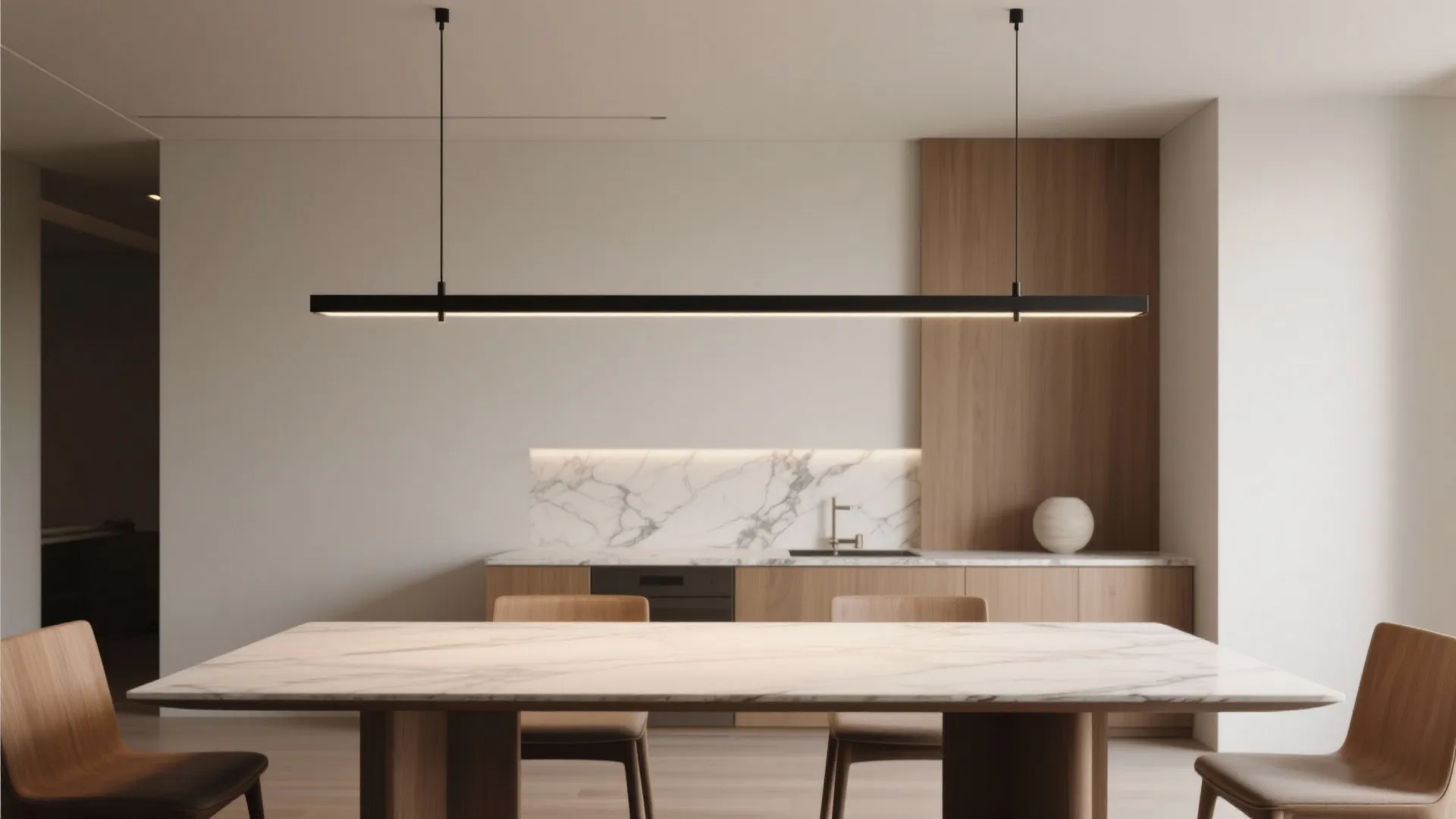 2. Black Linear Suspension