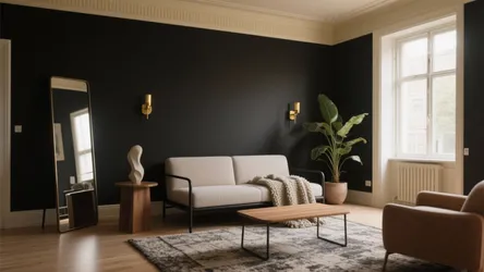 Small Black Living Room: 5 Stylish Ideas