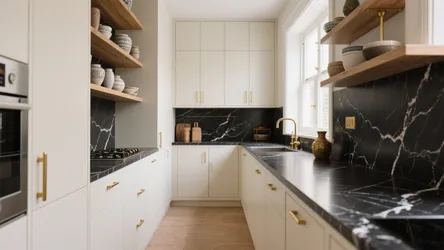 Black Marble Kitchen Countertops: 5 Inspo Ideas
