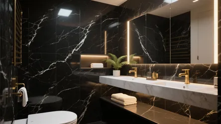 Luxury Black Marble Bathroom Ideas — 5 Inspirations