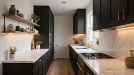 5 Inspiring Ideas for Black Oak Kitchen Cabinets