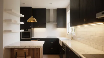 Black Oak Cabinets: 5 Big Ideas for Small Kitchens