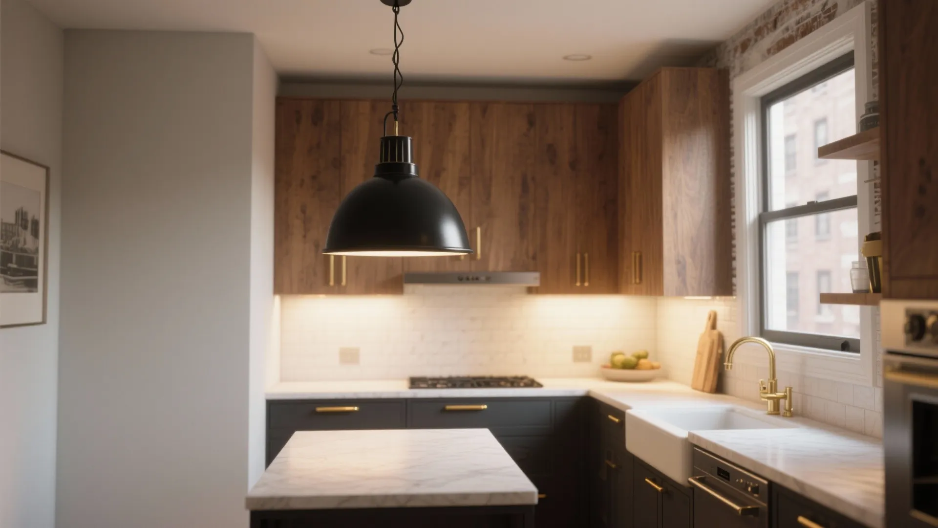Black Kitchen Pendant Lighting: 5 Bold Ideas: Small kitchen, big impact — 5 creative ways to use black pendant lights