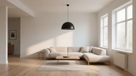 Black Light Fixtures: 5 Living Room Ideas