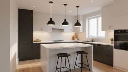 Black Pendant Lights: 5 Kitchen Ideas