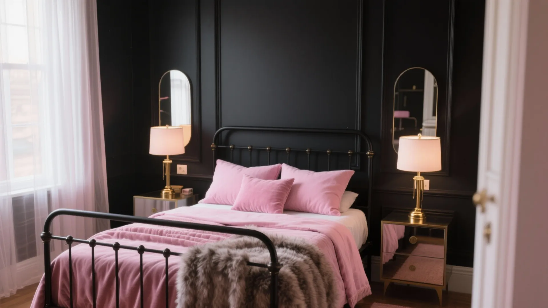 Black and Pink Bedroom Ideas: 5 Stylish Looks: Chic black and pink bedroom decorating ideas for small spaces — five practical inspirations from a pro