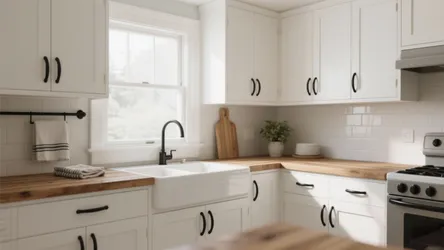 Black Kitchen Cabinet Pulls — 5 Inspo Ideas