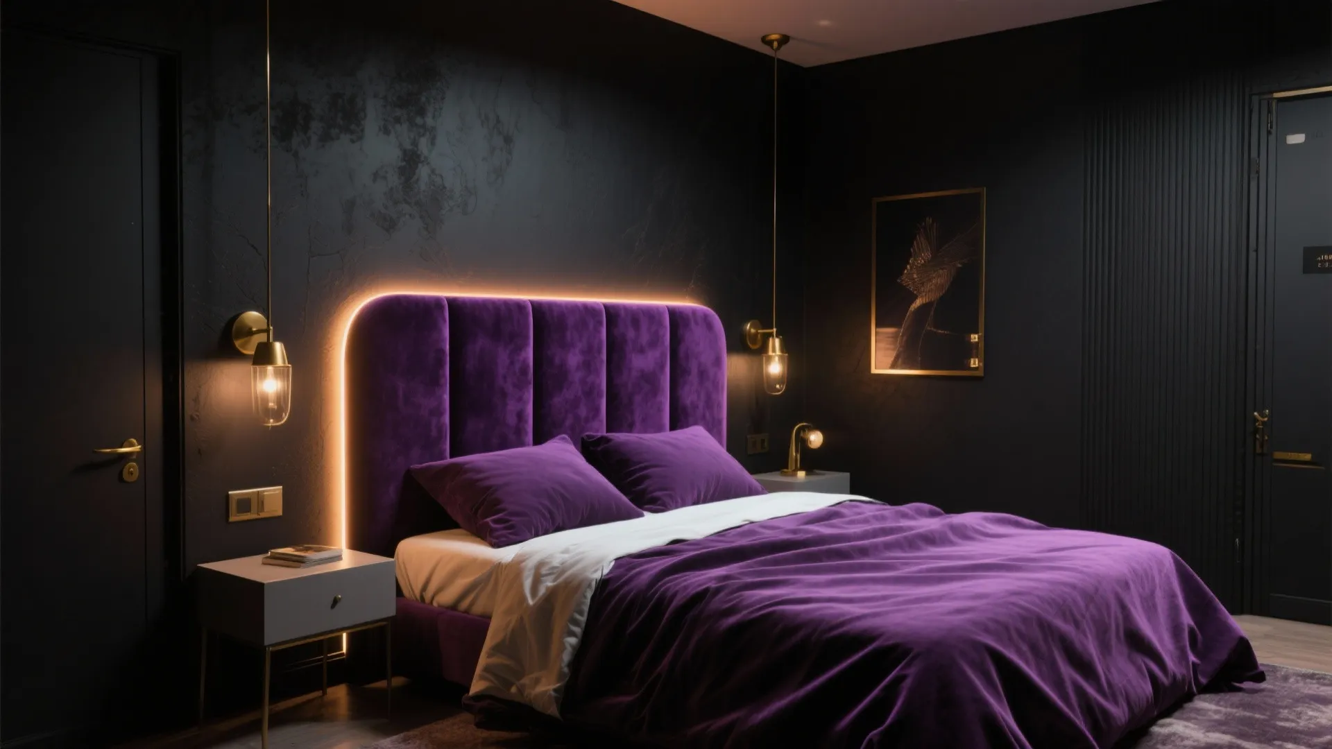 Black and Purple Bedroom: 5 Inspiring Ideas: Moody, cozy, and small-space friendly black and purple bedroom decor I use in real projects