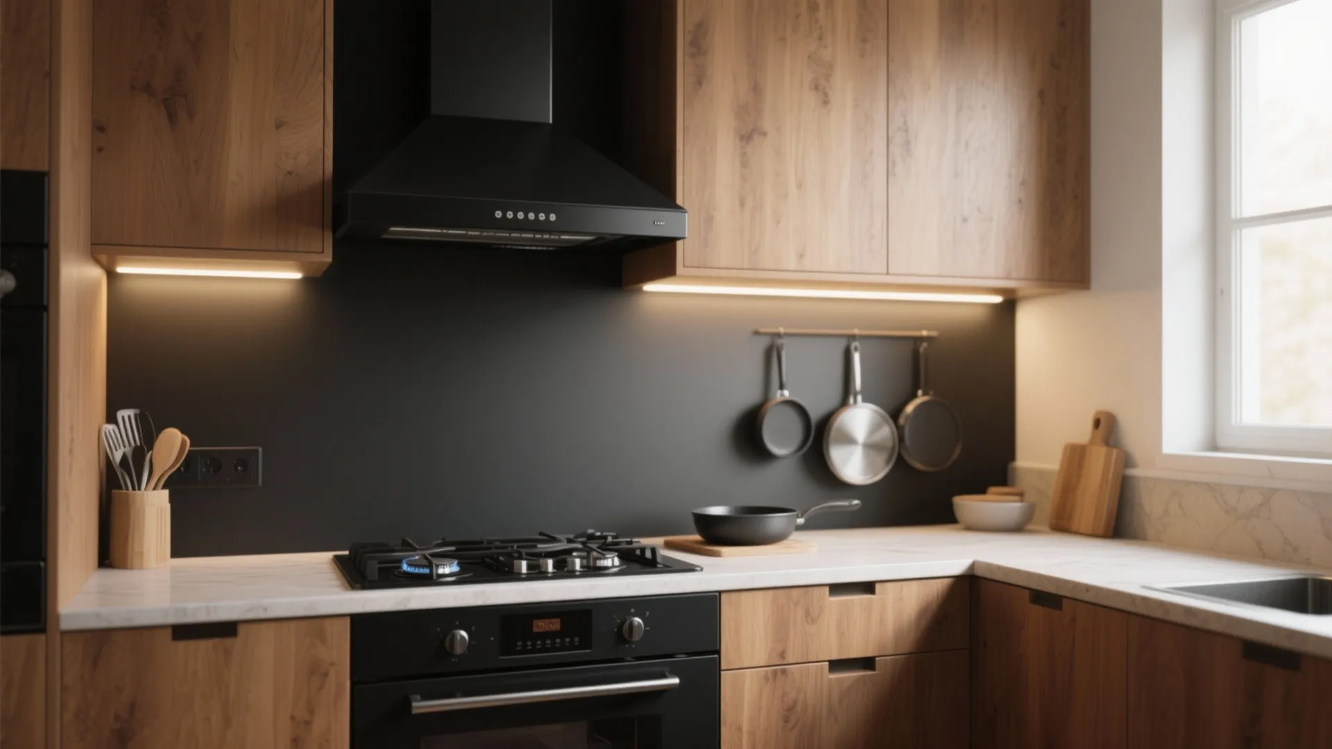 Black Kitchen Range Hoods: 5 Bold Ideas: Stylish small-space solutions and practical tips for using black range hoods in modern kitchens