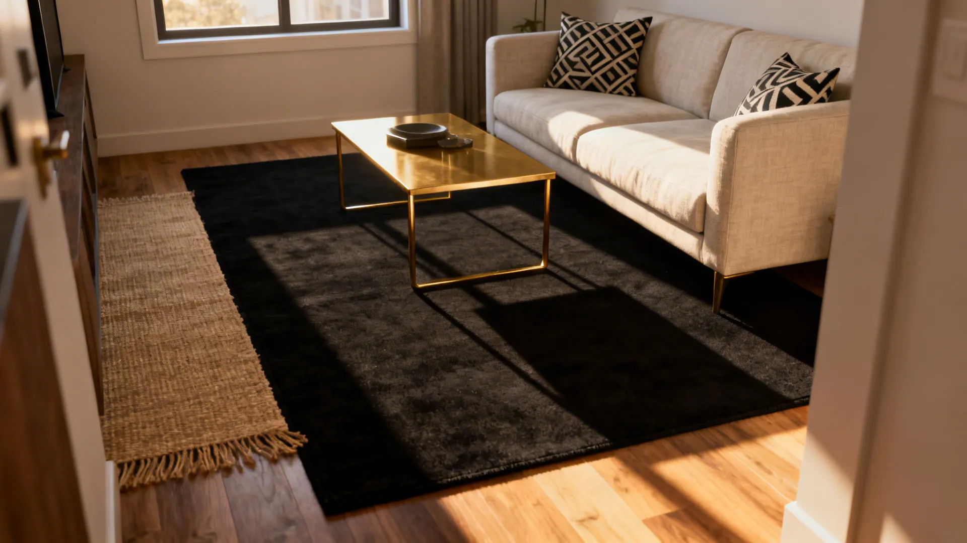5 Bold Ideas for a Black Area Rug