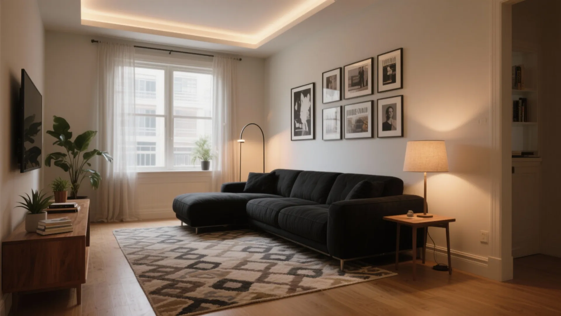 5 Smart Ideas for a Black Sectional Couch: Creative small-space strategies and styling tips for living rooms with black sectional couches