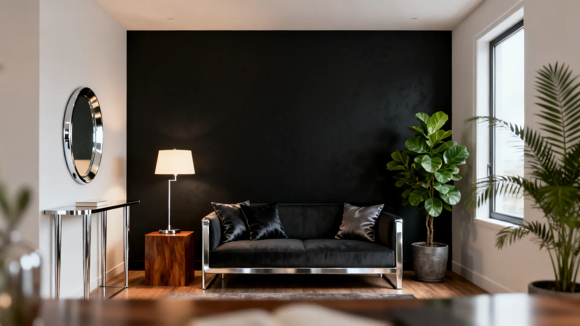 Black & Silver Living Room Decor: 5 Bold Ideas