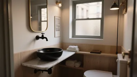 5 Black Bathroom Sink Ideas for Small Spaces