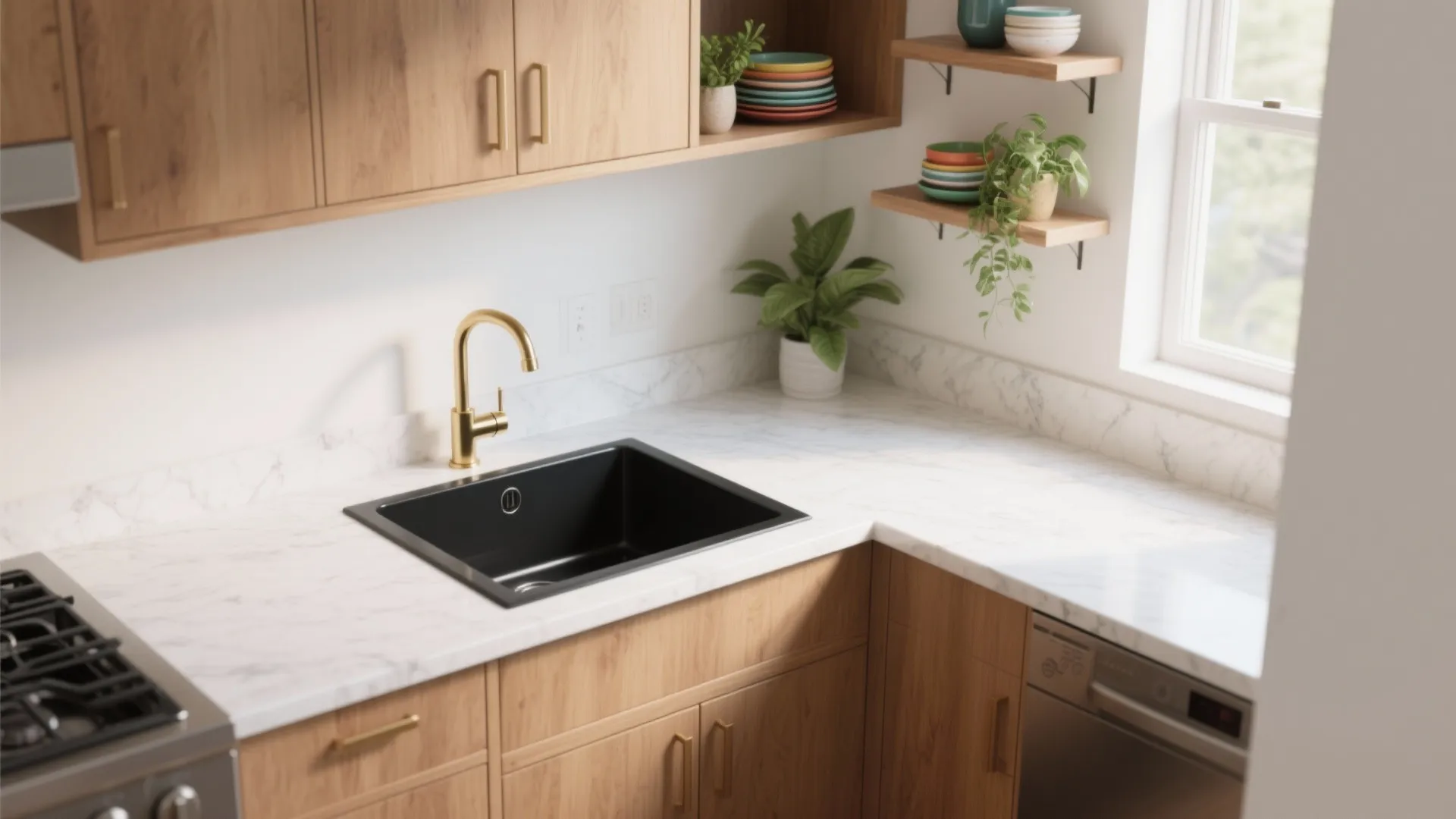 Black Kitchen Sinks: 5 Bold Ideas: Creative, practical ways to use black kitchen sinks in small kitchens — from matte minimalism to mixed-metal flair