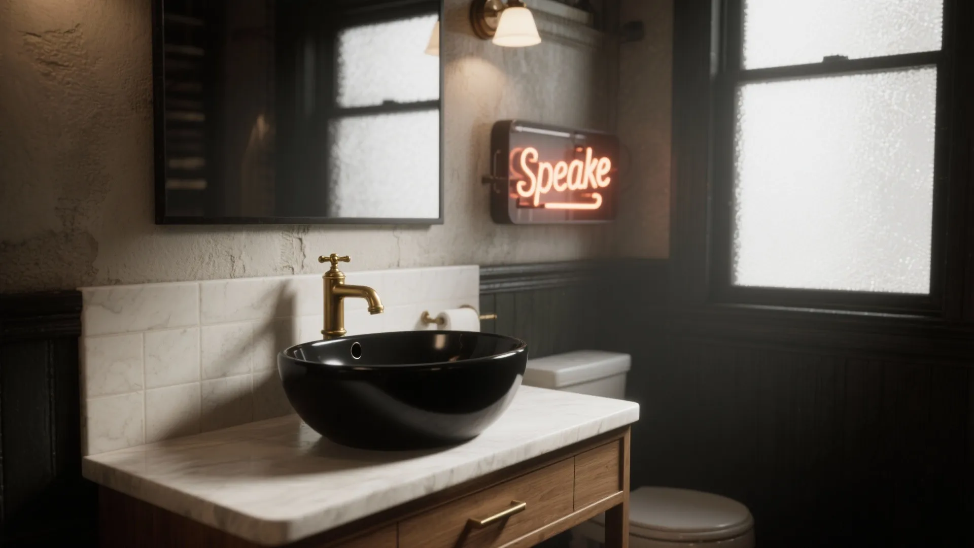 5 Stylish Ideas for a Black Bathroom Sink: Small changes, big impact: creative ways to use a black bathroom sink in compact spaces