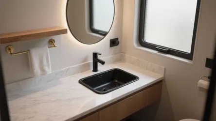 Black Undermount Sink Ideas: 5 Small-Bathroom Inspirations