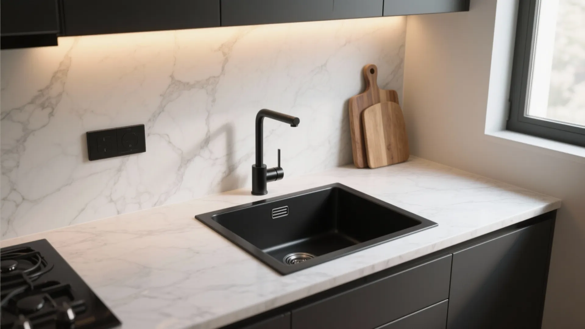 5 Drop-in Black Kitchen Sink Ideas: Creative, space-smart ways to use a black drop-in kitchen sink in small kitchens