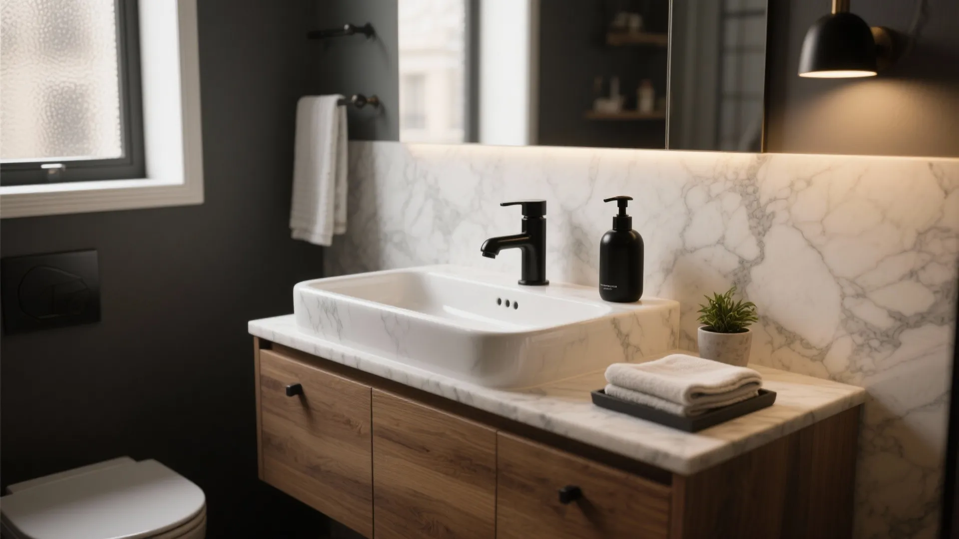 5 Creative Ideas for a Black Bathroom Soap Dispenser: Small details, big impact: practical and stylish ways to use a black soap dispenser in tight bathroom spaces