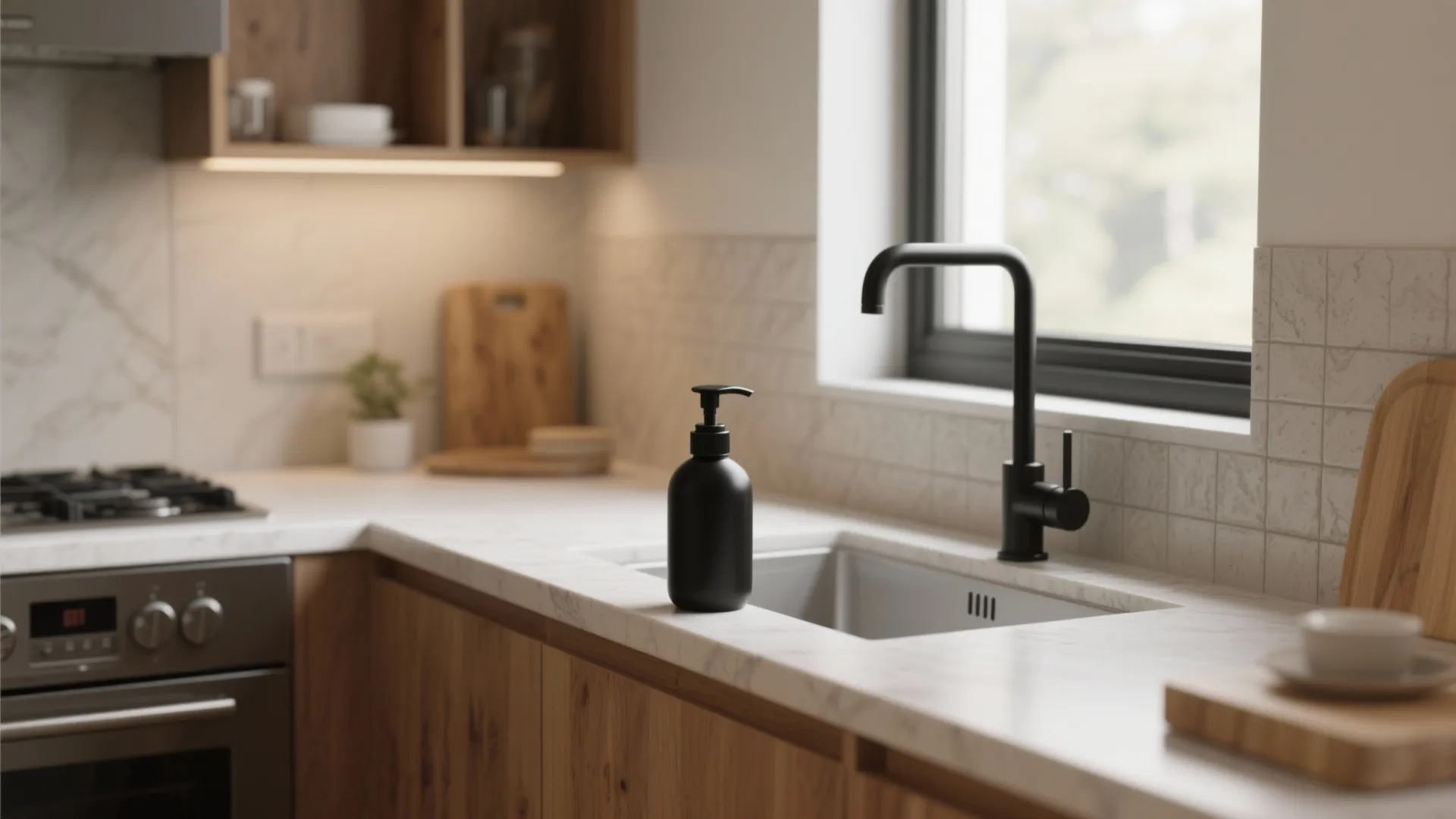 5 Black Soap Dispenser Ideas for Small Kitchens: Small kitchen, big impact: stylish black soap dispensers and smart layout tips I’ve used