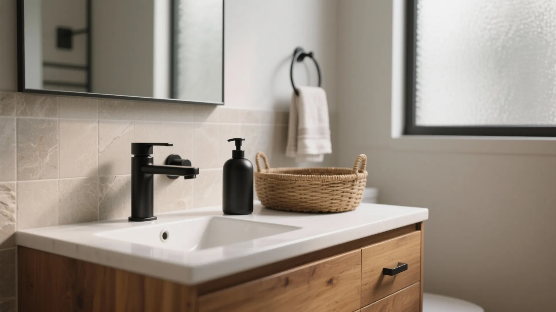 5 Clever Small-Space Ideas for a Black Soap Dispenser Bathroom: How I used one black soap dispenser to inspire a cohesive, modern bathroom in tight spaces — 5 practical design moves