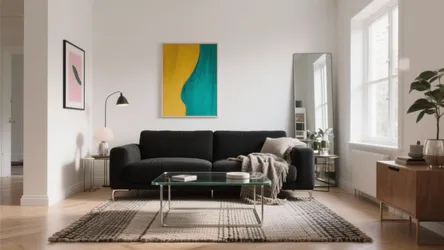 5 Black Sofa Ideas for Small Living Rooms