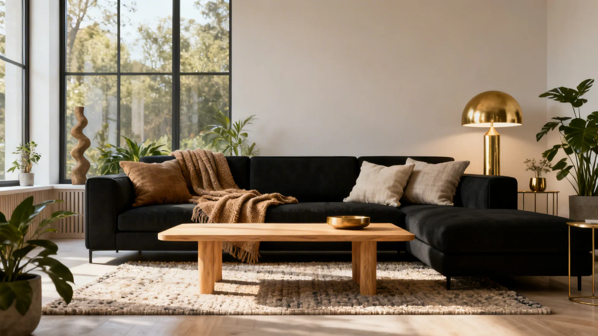 5 Black Sofa Living Room Colour Schemes