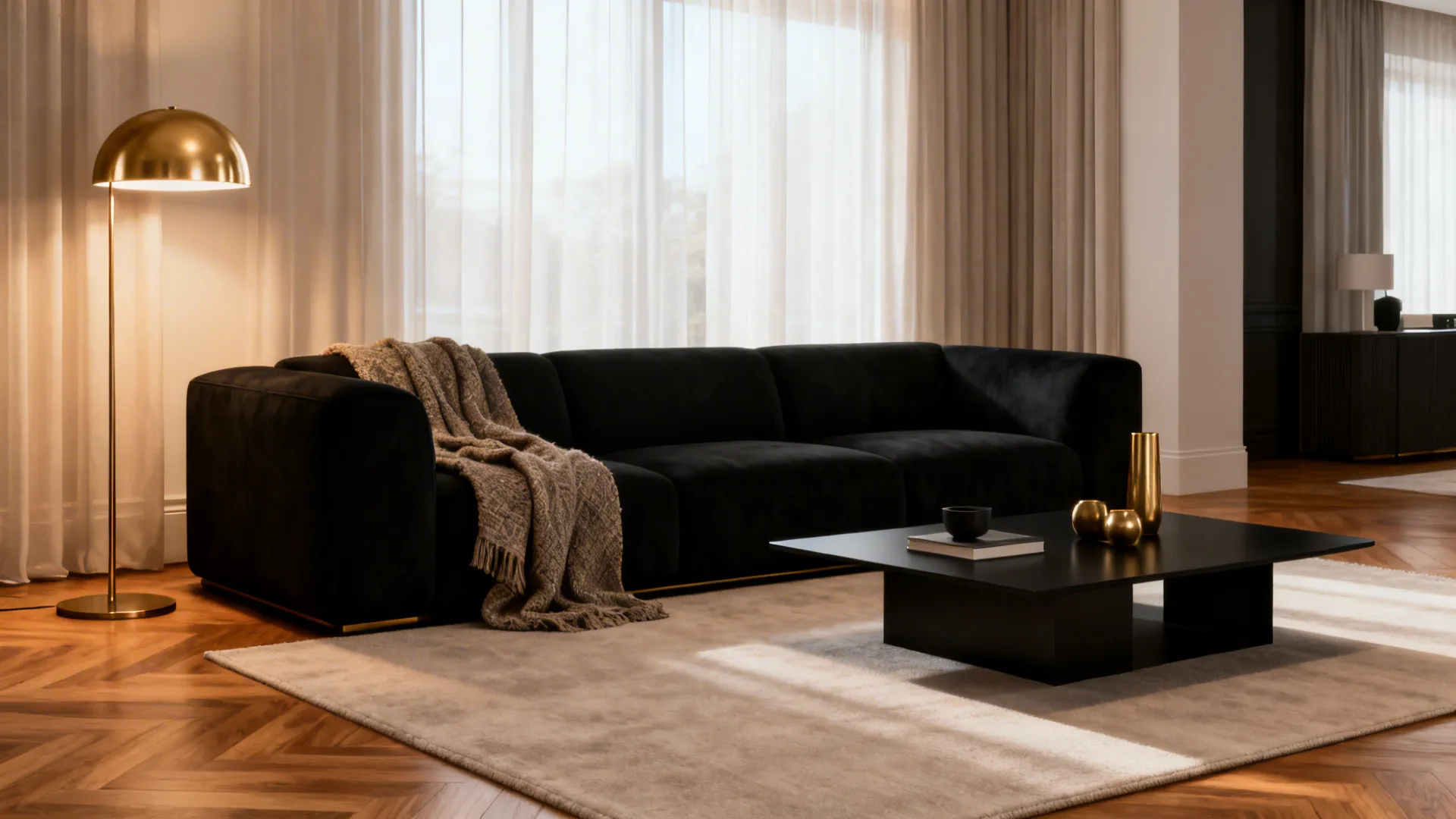 Black Furniture Living Room Ideas