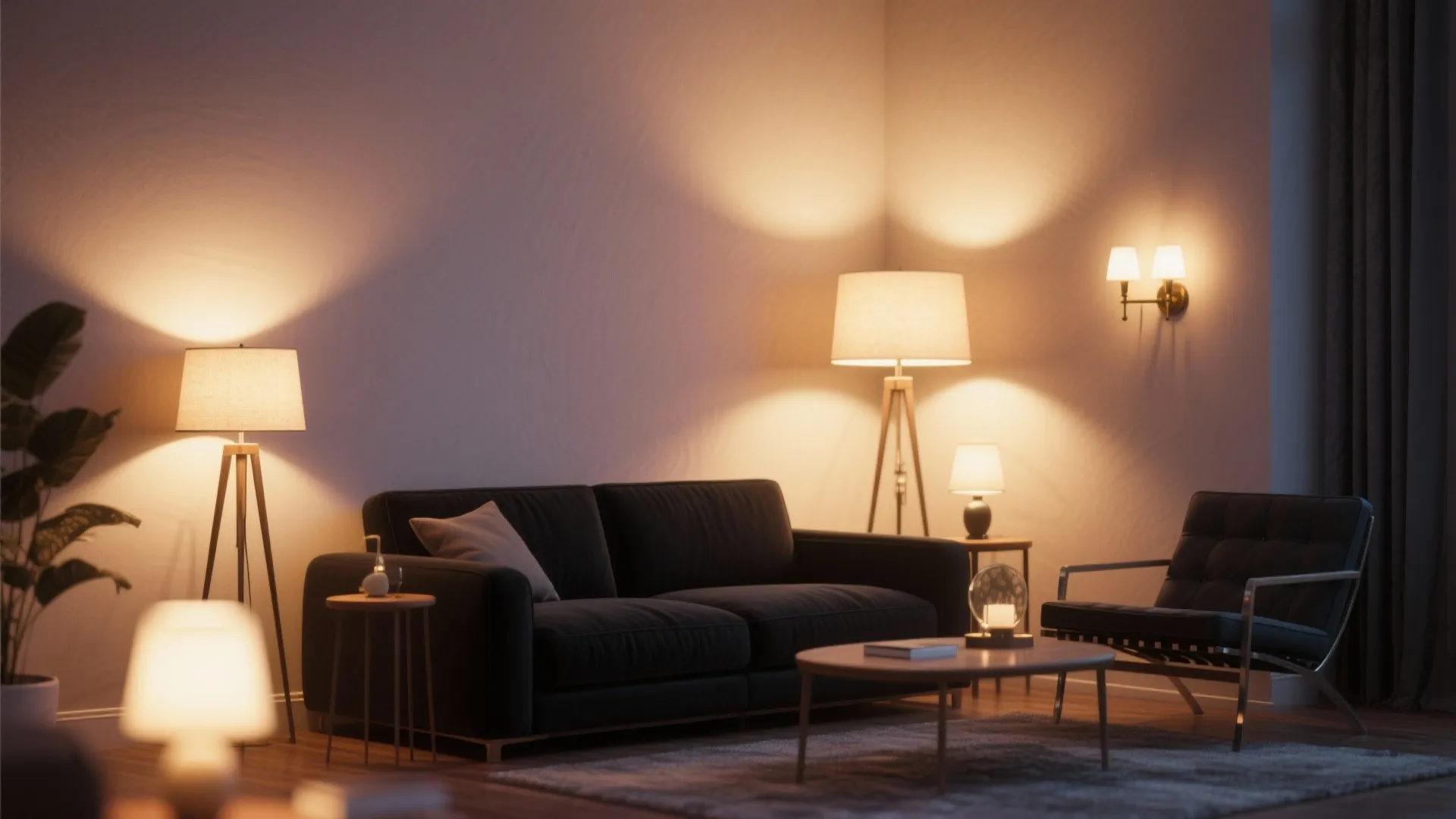10. Cozy Corners with Layered Lighting