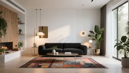 10 Living Room Ideas with a Black Sofa