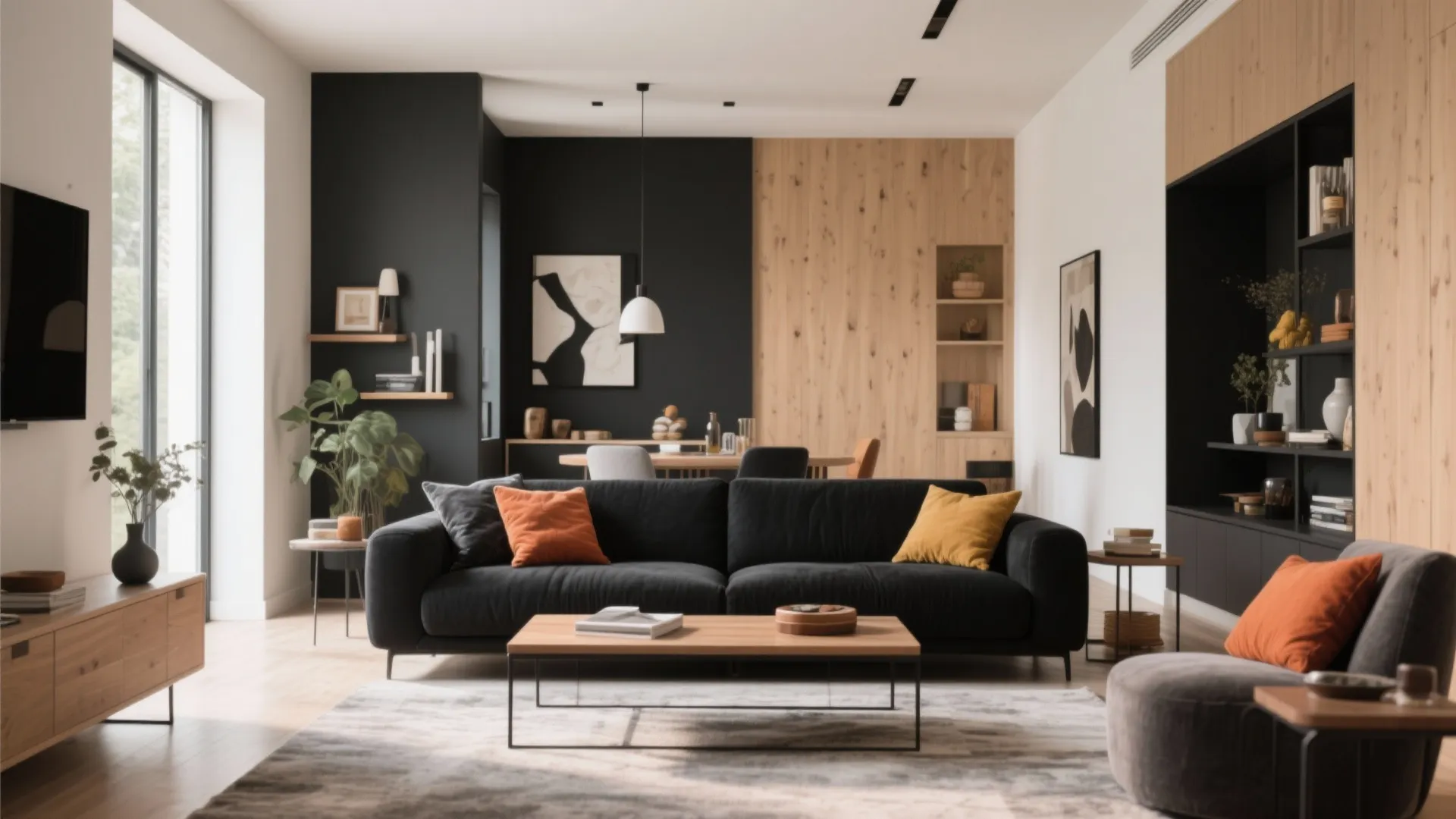 10 Living Room Black Sofa Decorating Ideas: Stylish & Practical Black Sofa Ideas for Any Living Room