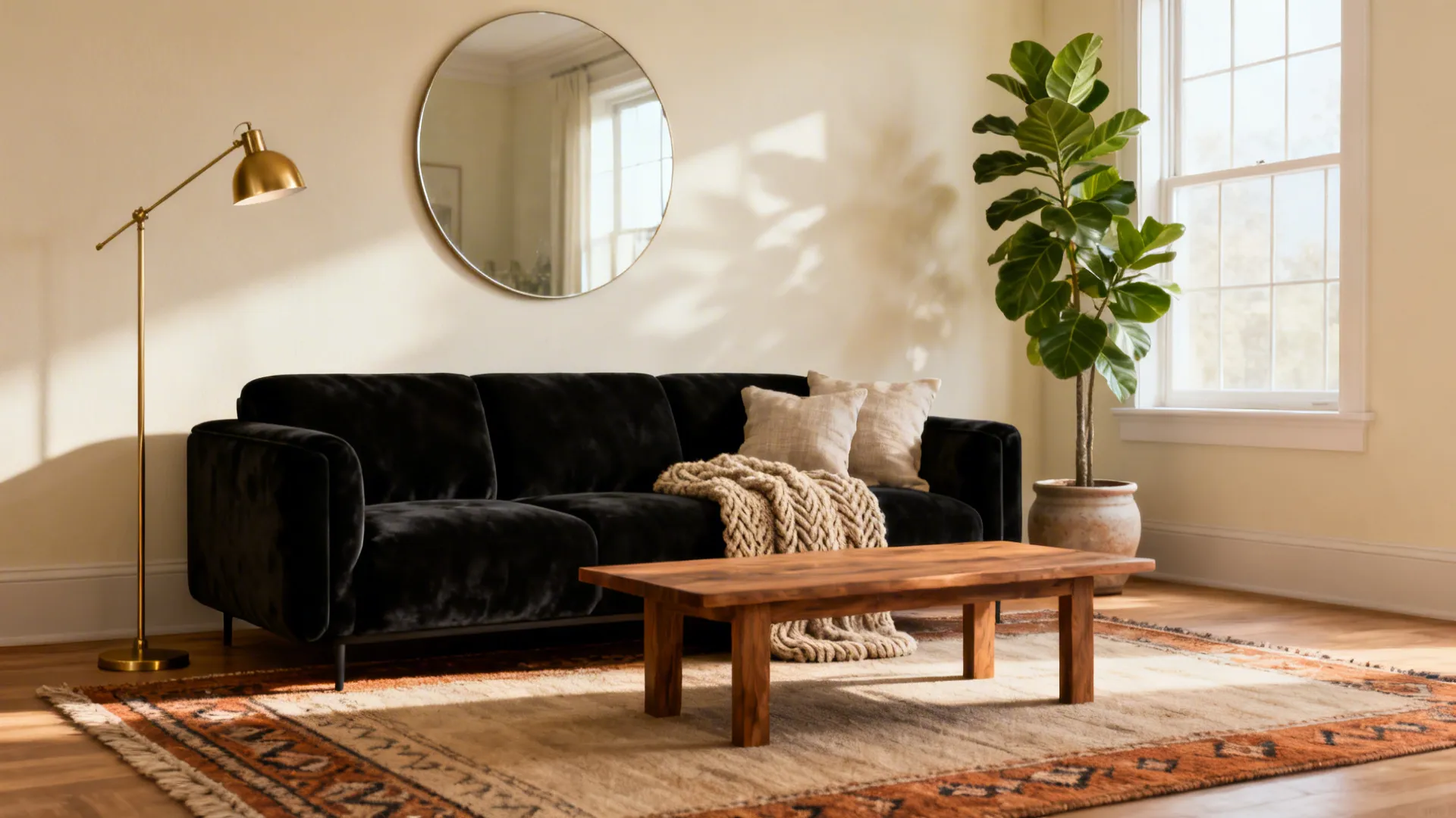 5 Bold Decor Ideas for Living Rooms with a Black Sofa