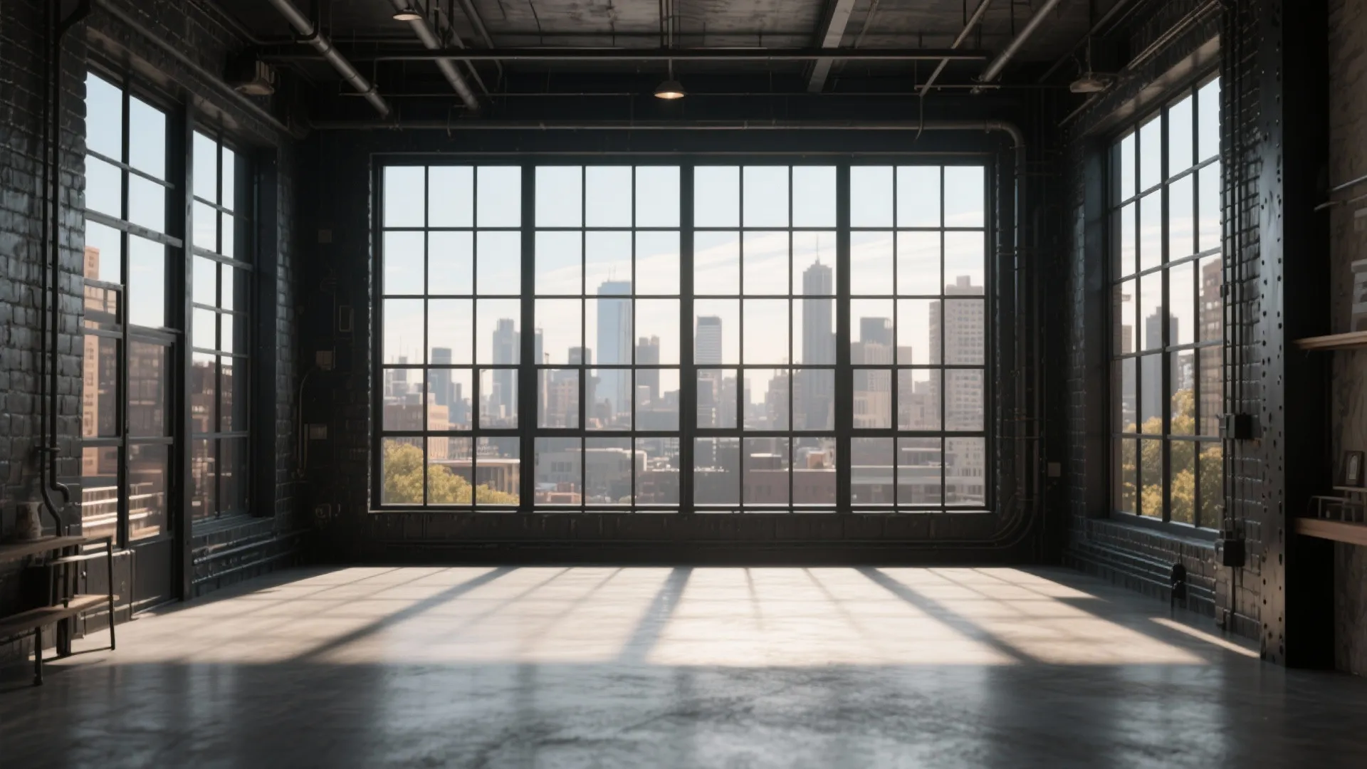 Industrial Style with Black Steel Frames