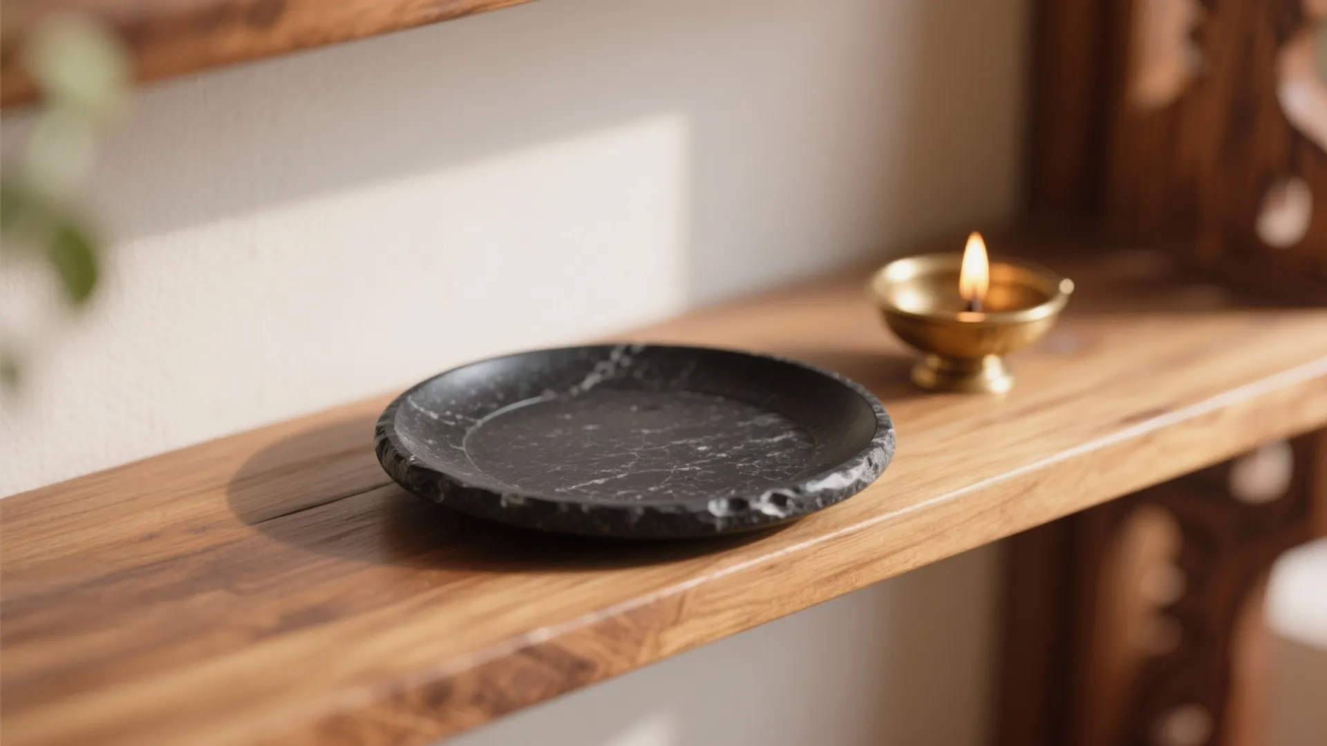 Material calm: wood, stone, and matte metals