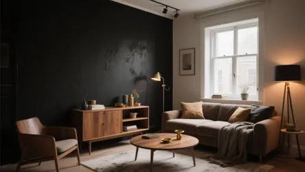Black Painted Walls: 5 Creative Ideas