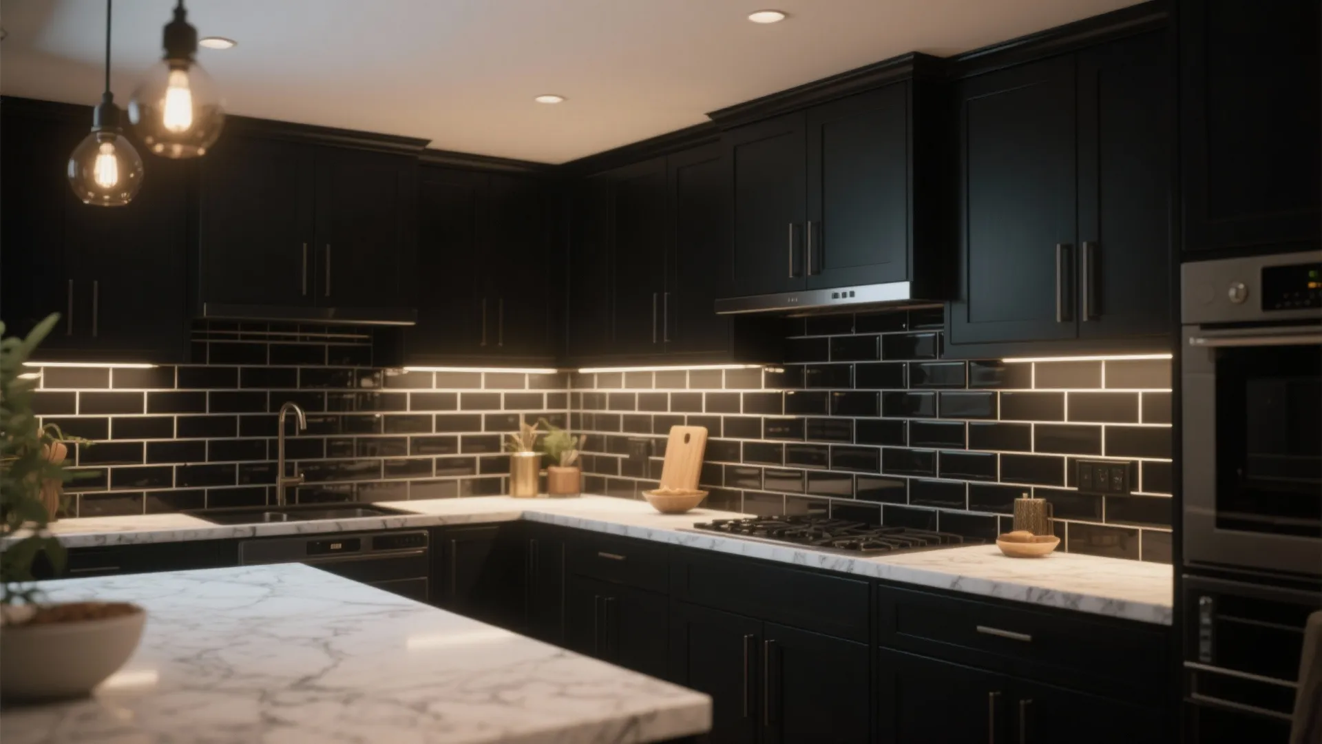 3. Statement Backsplash