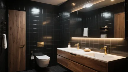 5 Black Tile Bathroom Ideas That Transform Small Spaces