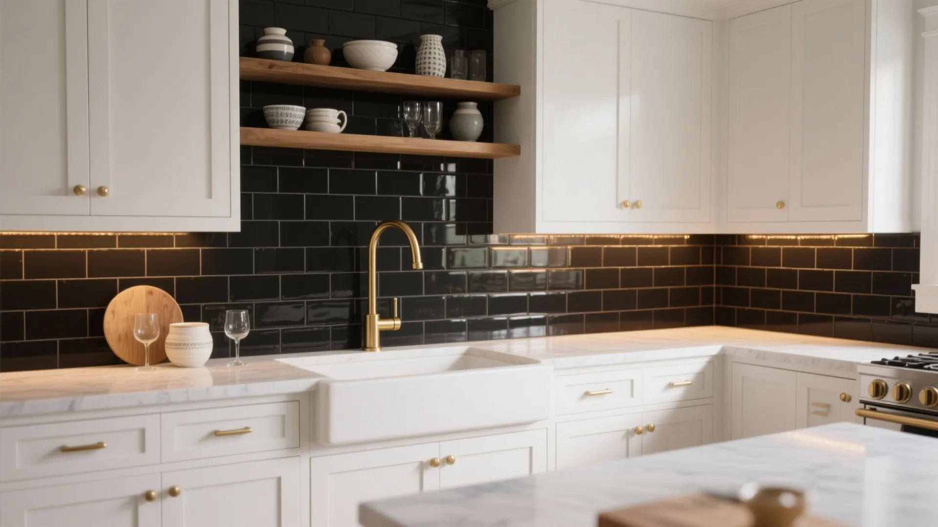 5 Bold Ideas for Kitchens with Black Tile Backsplash: Creative small-space kitchen ideas and practical tips from a designer with 10+ years' experience