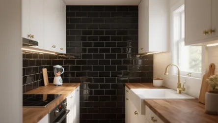 Black Tile Backsplash Ideas (5 Inspo)