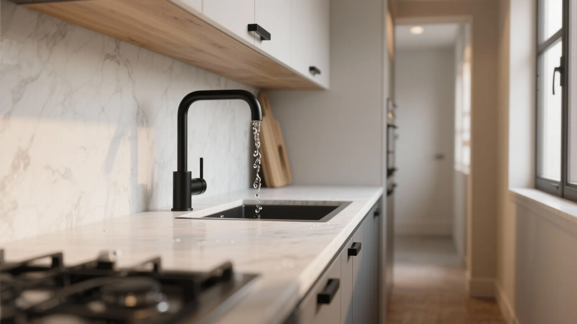5 Smart Ideas for a Black Touchless Kitchen Faucet: Small kitchen, big impact: practical design tips for installing a black touchless kitchen faucet