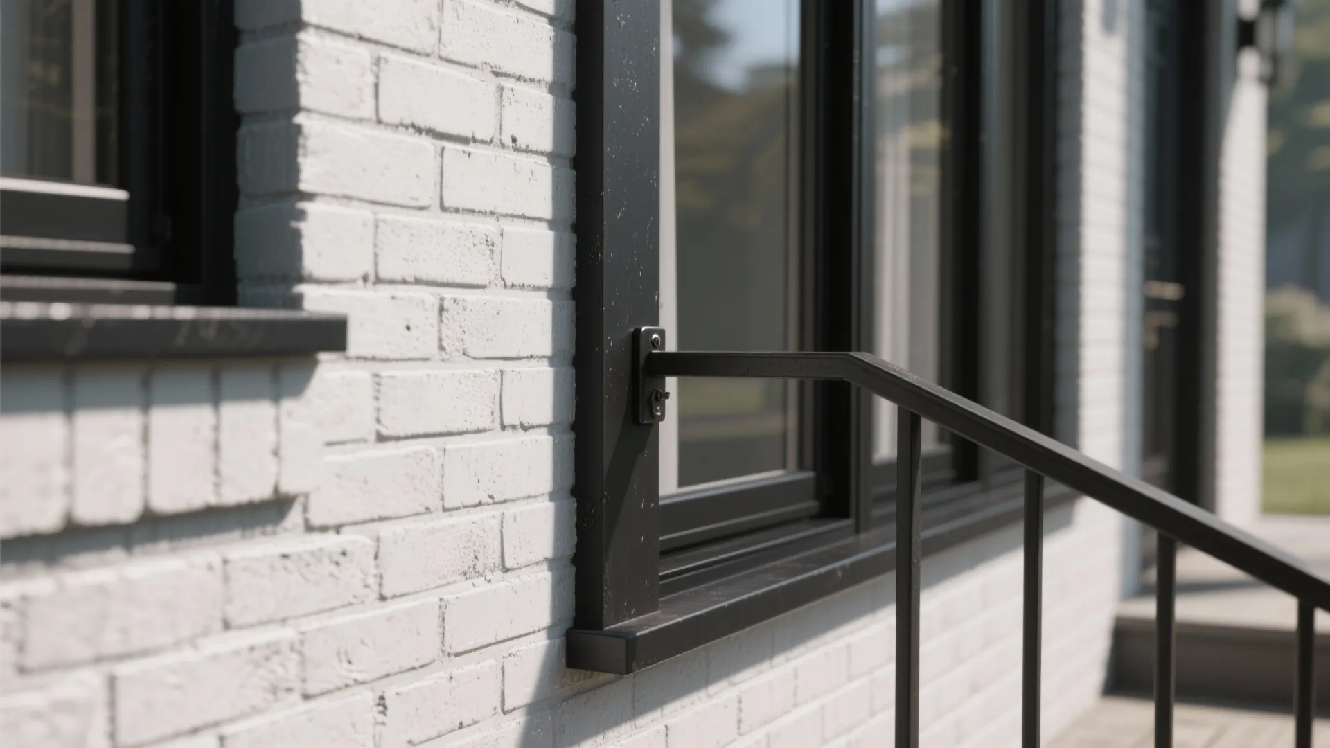 2. Soft contrast with black trim